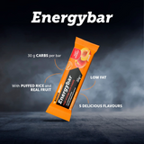 NaMEDSPORT EnergyBar Choose: Banana/Strawberry/Peach/Apricot/Berries - Box of 12